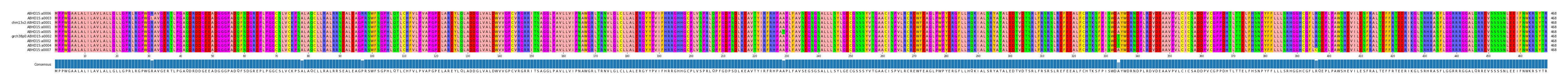 Multiple Alignments (by translate haplotype similarity)