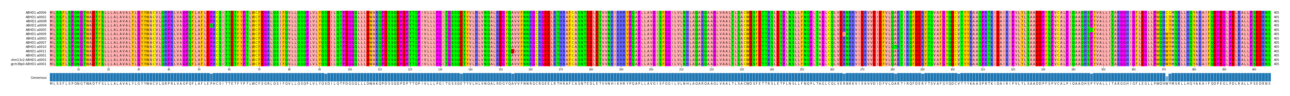 Multiple Alignments (by translate haplotype similarity)