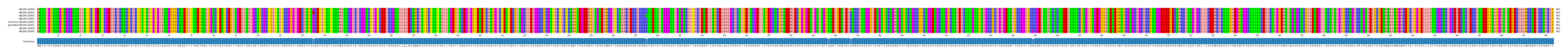 Multiple Alignments (by translate haplotype similarity)
