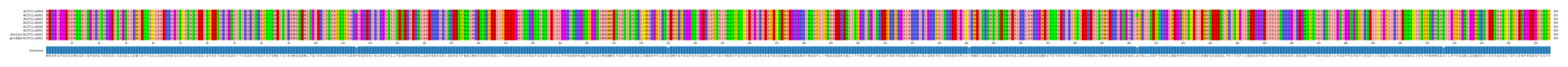 Multiple Alignments (by translate haplotype similarity)