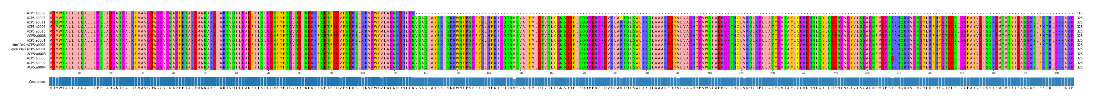 Multiple Alignments (by translate haplotype similarity)