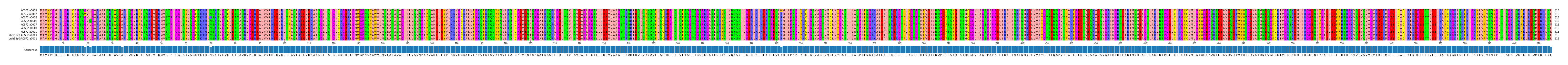 Multiple Alignments (by translate haplotype similarity)