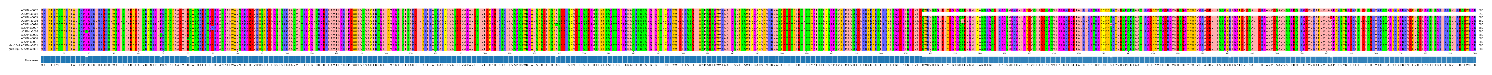 Multiple Alignments (by translate haplotype similarity)