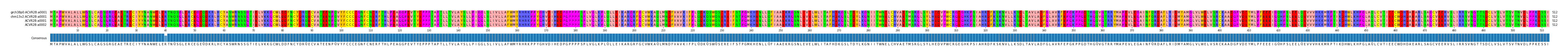 Multiple Alignments (by translate haplotype similarity)