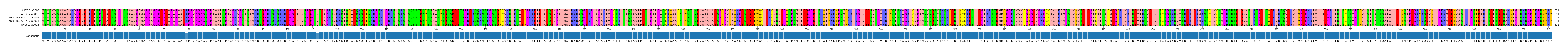 Multiple Alignments (by translate haplotype similarity)