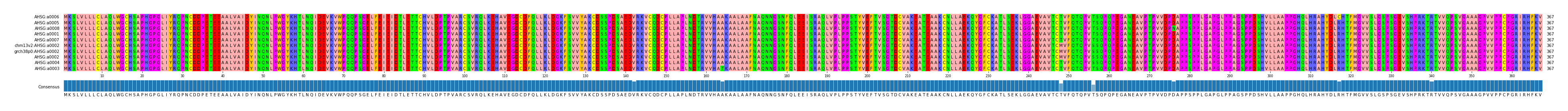 Multiple Alignments (by translate haplotype similarity)