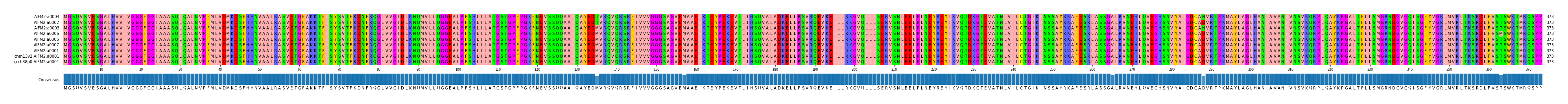 Multiple Alignments (by translate haplotype similarity)