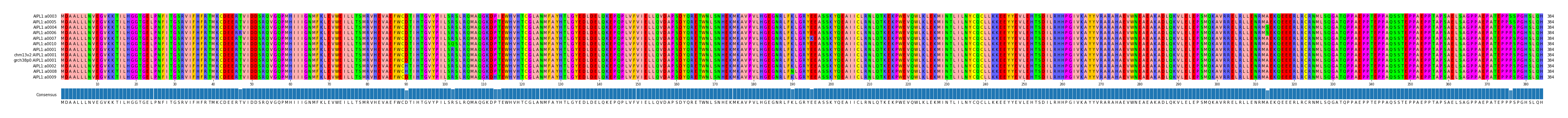 Multiple Alignments (by translate haplotype similarity)
