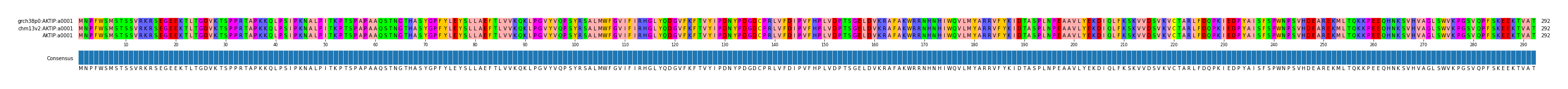Multiple Alignments (by translate haplotype similarity)