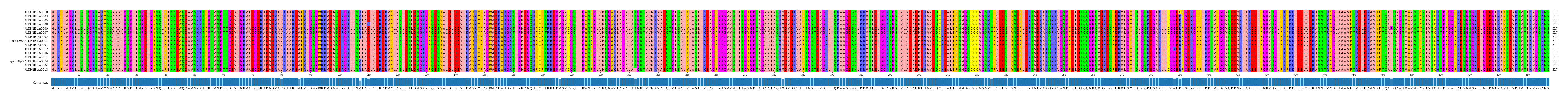 Multiple Alignments (by translate haplotype similarity)
