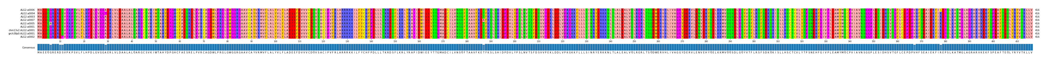 Multiple Alignments (by translate haplotype similarity)