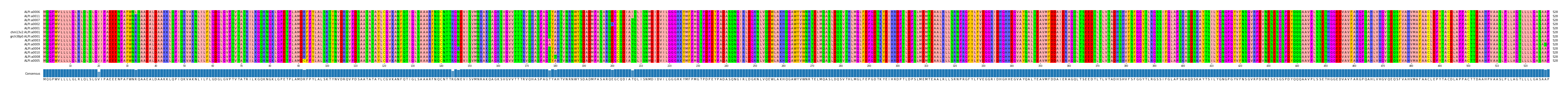 Multiple Alignments (by translate haplotype similarity)