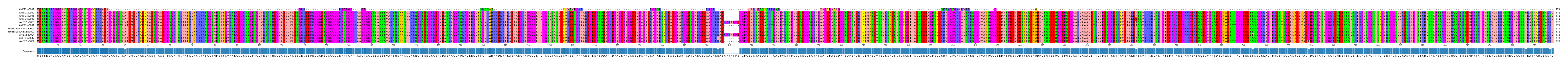 Multiple Alignments (by translate haplotype similarity)
