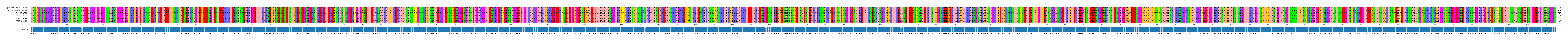 Multiple Alignments (by translate haplotype frequency)