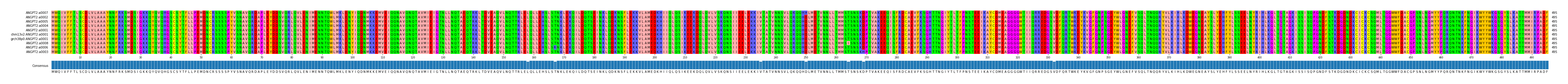 Multiple Alignments (by translate haplotype similarity)
