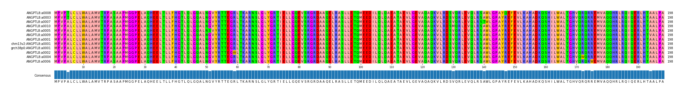 Multiple Alignments (by translate haplotype similarity)