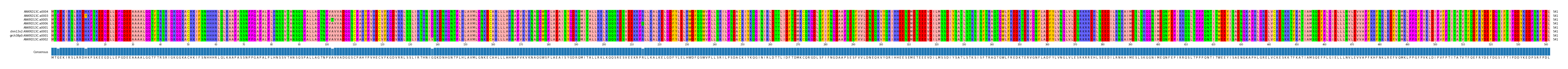Multiple Alignments (by translate haplotype similarity)