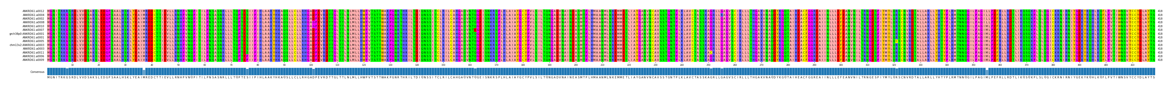 Multiple Alignments (by translate haplotype similarity)
