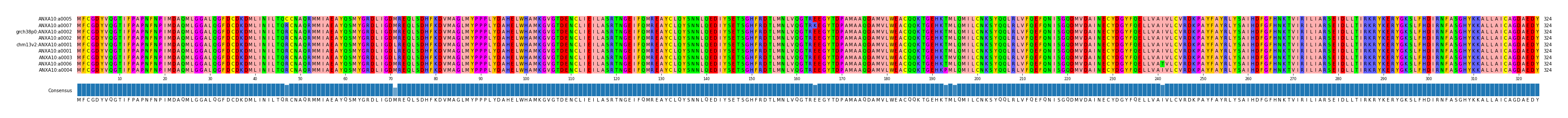 Multiple Alignments (by translate haplotype similarity)