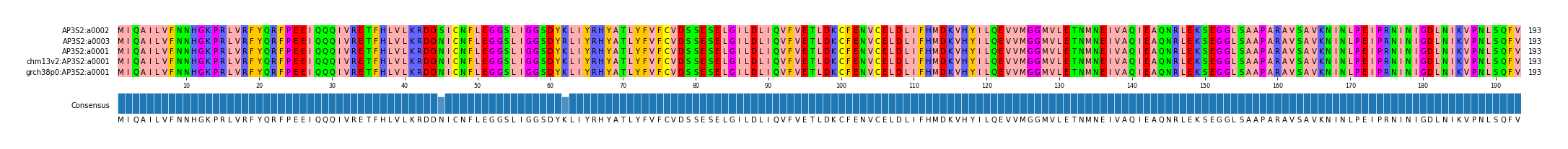 Multiple Alignments (by translate haplotype similarity)