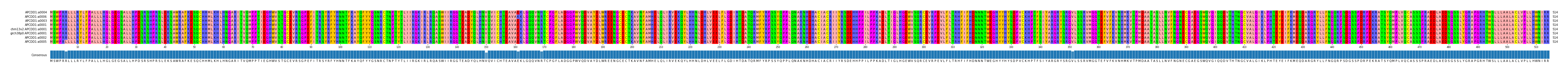 Multiple Alignments (by translate haplotype similarity)