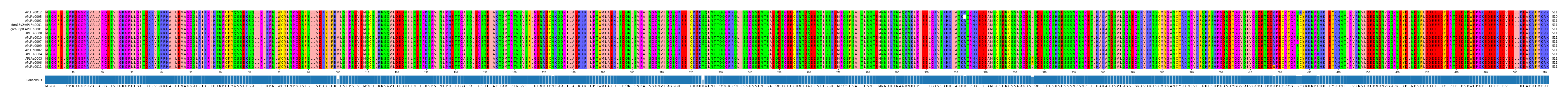 Multiple Alignments (by translate haplotype similarity)