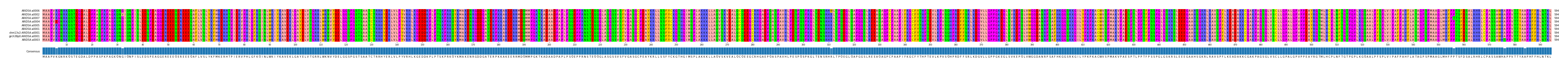 Multiple Alignments (by translate haplotype similarity)