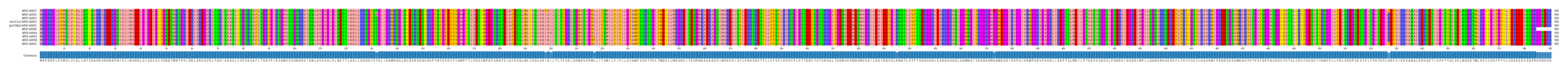 Multiple Alignments (by translate haplotype similarity)
