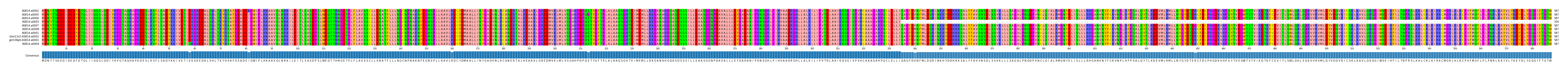 Multiple Alignments (by translate haplotype similarity)