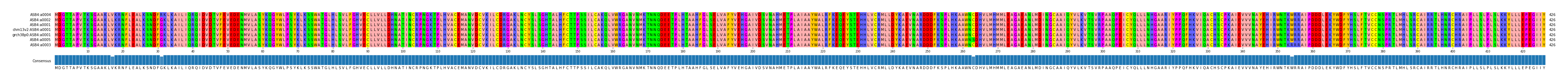 Multiple Alignments (by translate haplotype similarity)