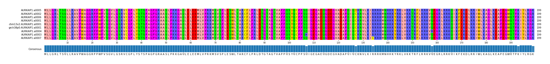 Multiple Alignments (by translate haplotype similarity)