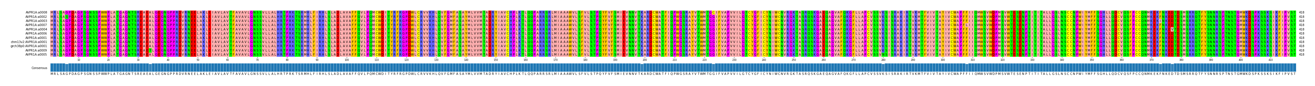 Multiple Alignments (by translate haplotype similarity)