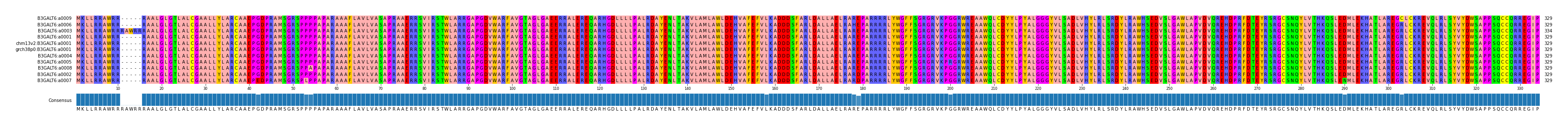 Multiple Alignments (by translate haplotype similarity)