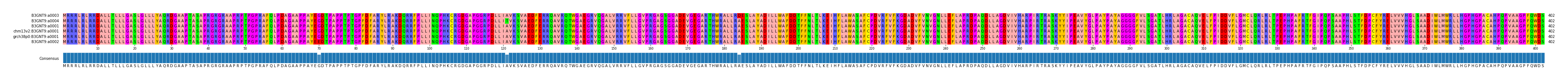 Multiple Alignments (by translate haplotype similarity)