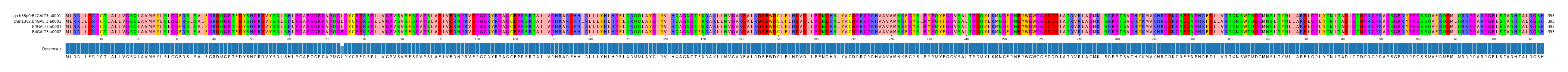 Multiple Alignments (by translate haplotype similarity)