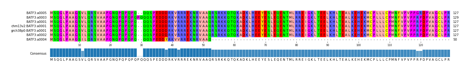 Multiple Alignments (by translate haplotype similarity)
