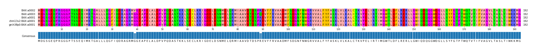Multiple Alignments (by translate haplotype similarity)