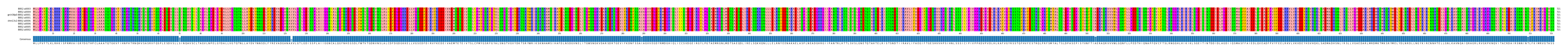 Multiple Alignments (by translate haplotype similarity)