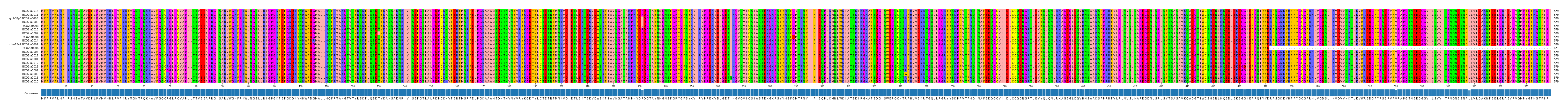 Multiple Alignments (by translate haplotype similarity)