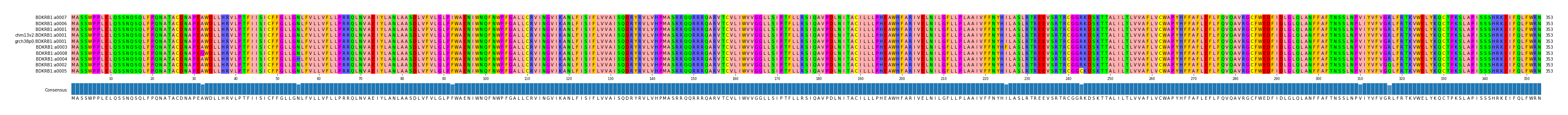Multiple Alignments (by translate haplotype similarity)