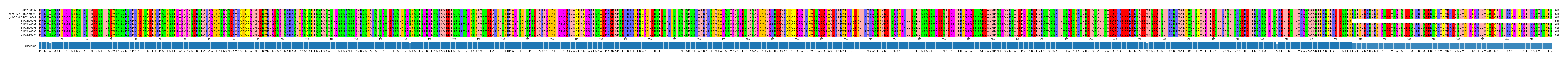 Multiple Alignments (by translate haplotype similarity)