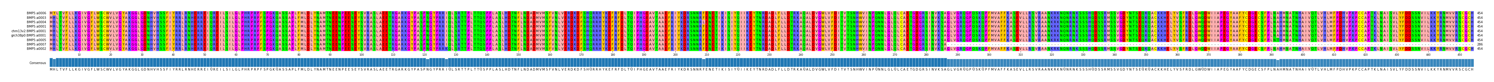 Multiple Alignments (by translate haplotype similarity)