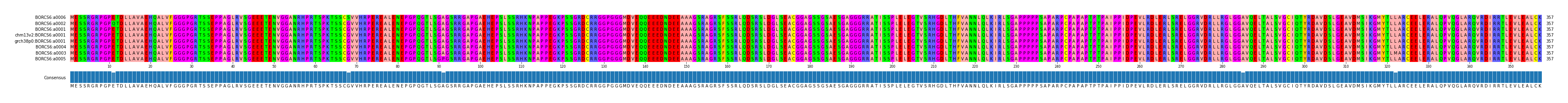 Multiple Alignments (by translate haplotype similarity)