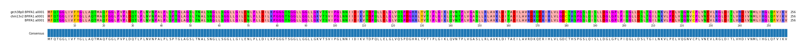 Multiple Alignments (by translate haplotype similarity)