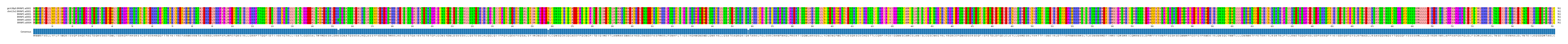 Multiple Alignments (by translate haplotype frequency)