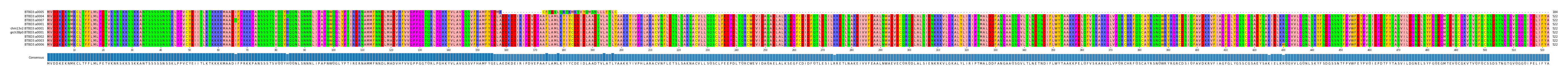 Multiple Alignments (by translate haplotype similarity)