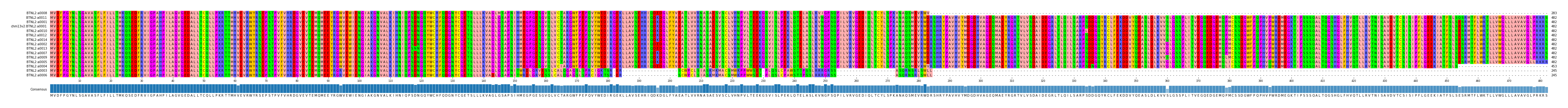 Multiple Alignments (by translate haplotype similarity)