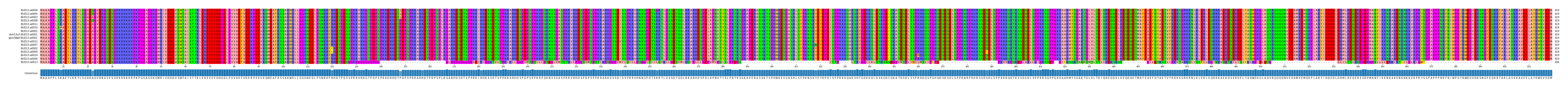 Multiple Alignments (by translate haplotype similarity)