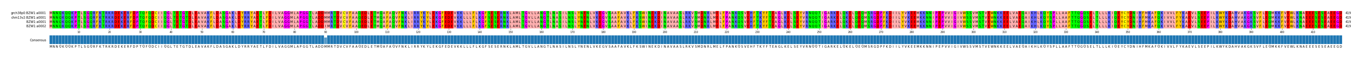 Multiple Alignments (by translate haplotype similarity)