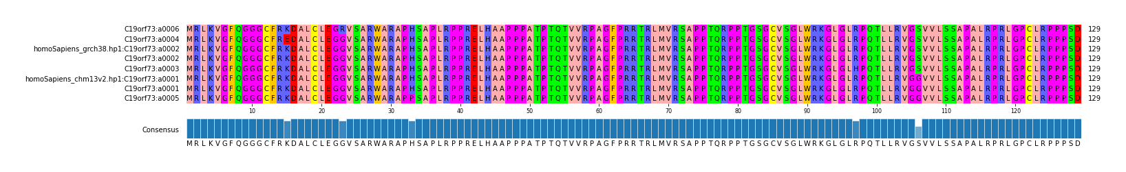 Multiple Alignments (by translate haplotype similarity)